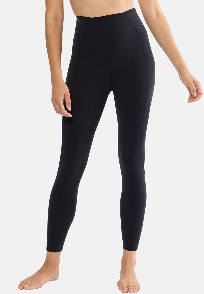 High-Waist Sportleggings mit Mesh-Einsätzen