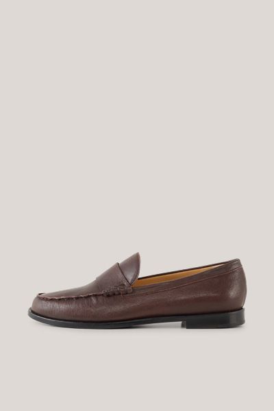 Minimalistische Penny-Loafer aus Nappaleder