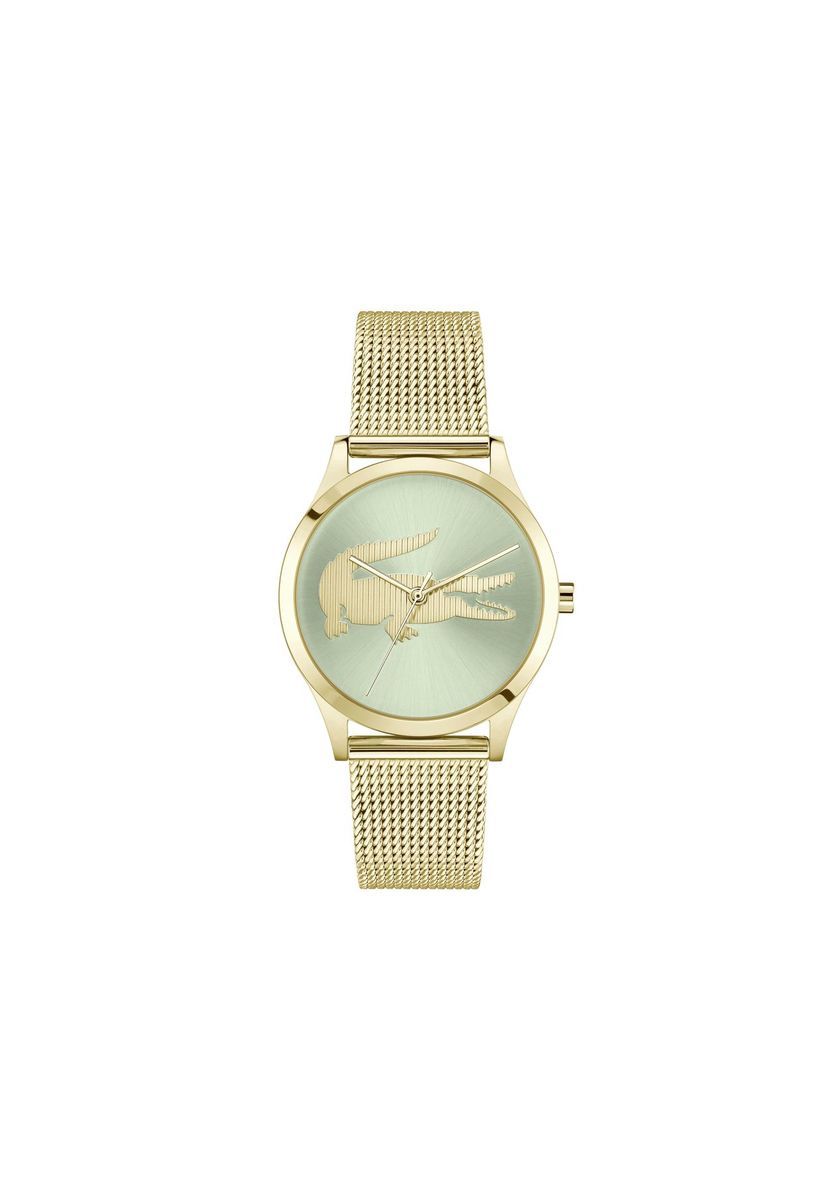 Elegante Milanaise-Armbanduhr mit Logo