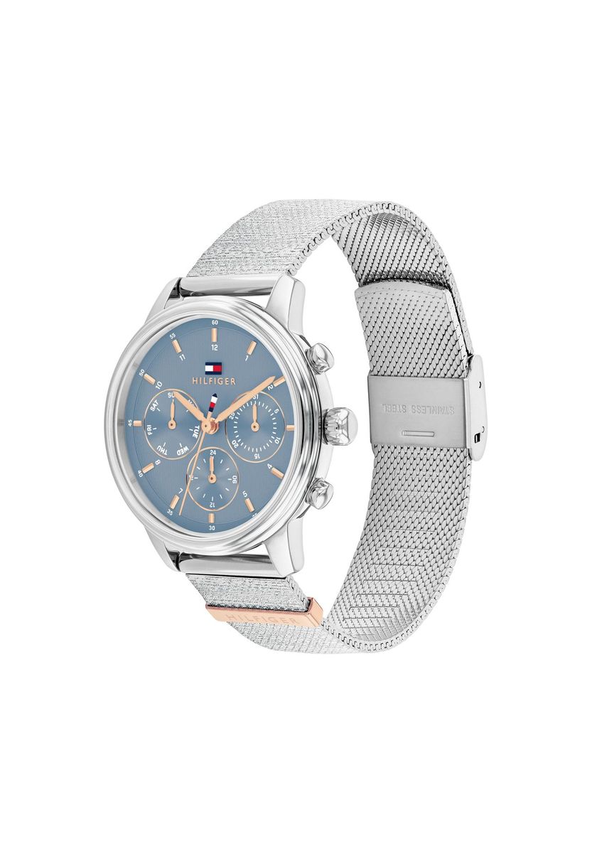 Multifunktionsuhr mit Mesh-Armband