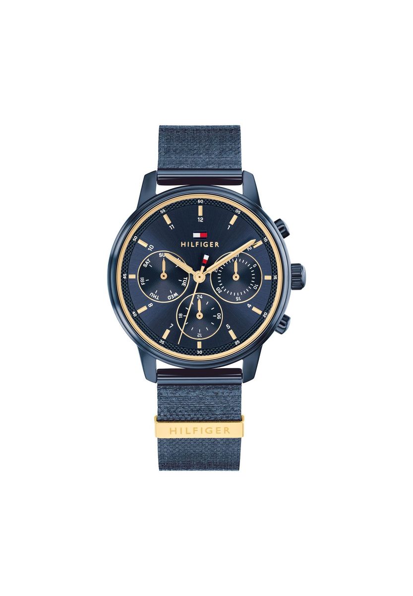 Multifunktionsuhr mit Mesh-Armband