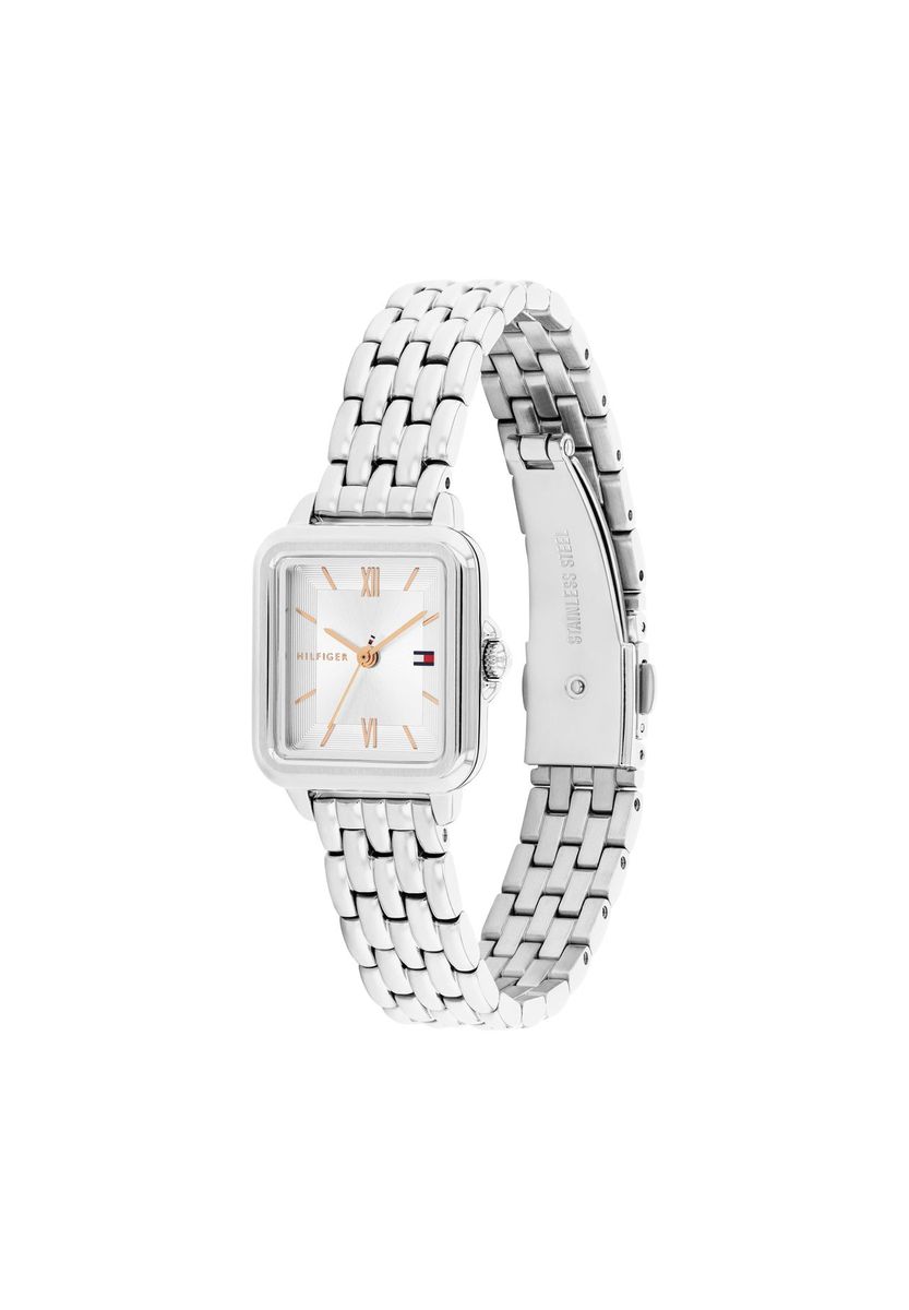 Elegante Armbanduhr mit quadratischem Zifferblatt