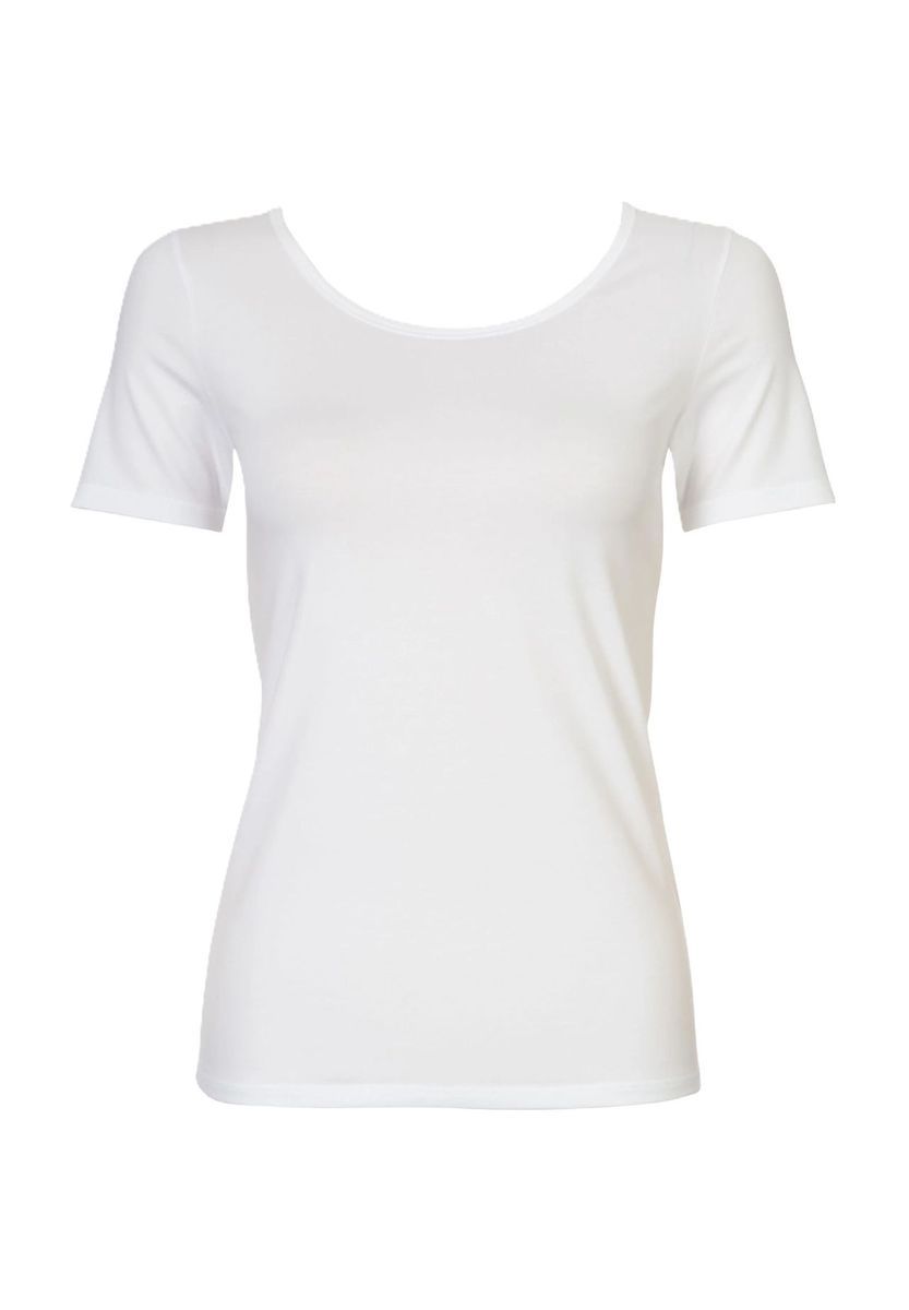 Essentielles T-Shirt mit Rundhalsausschnitt