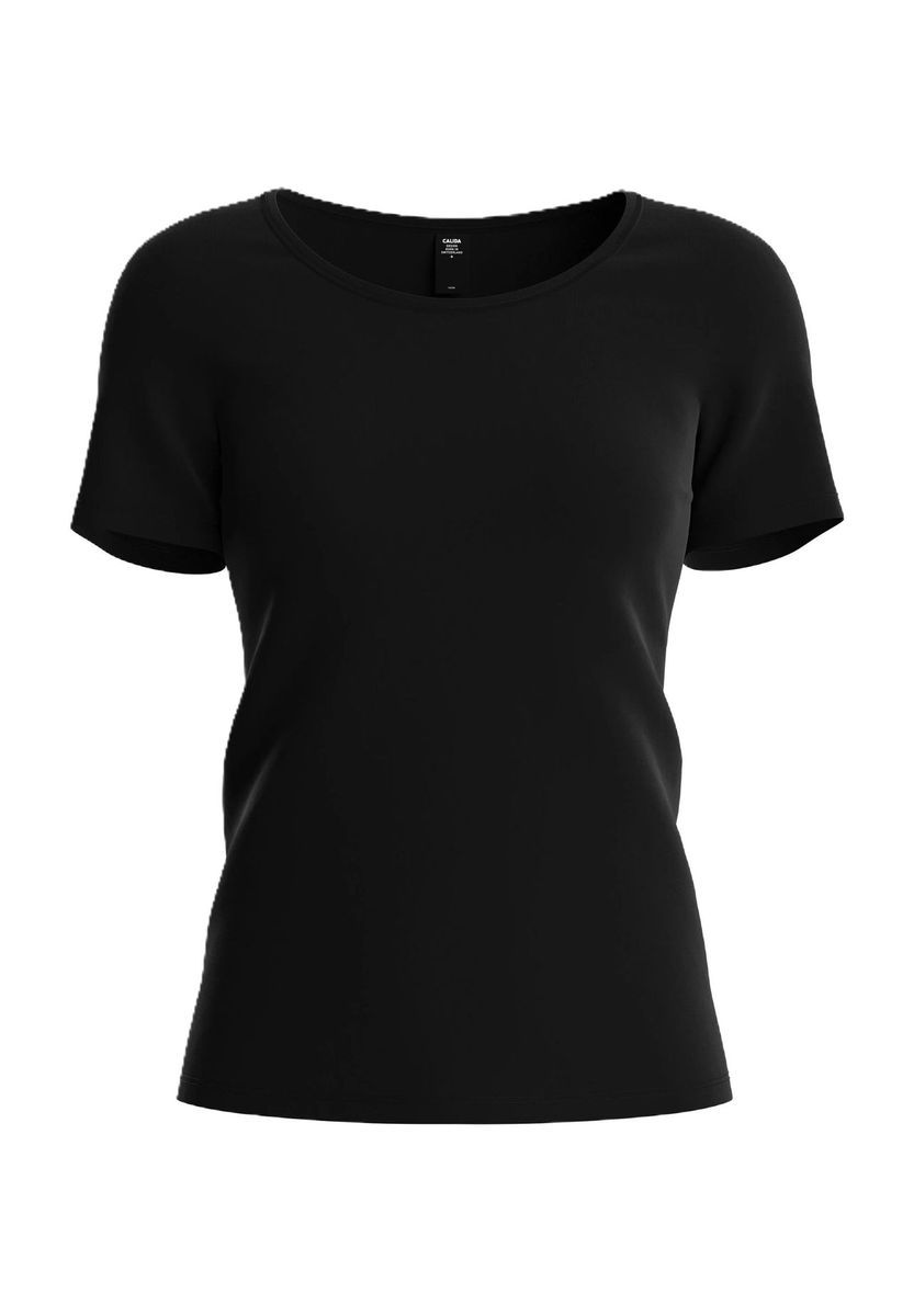 Essentials Slim-T-Shirt mit Rundhalsausschnitt