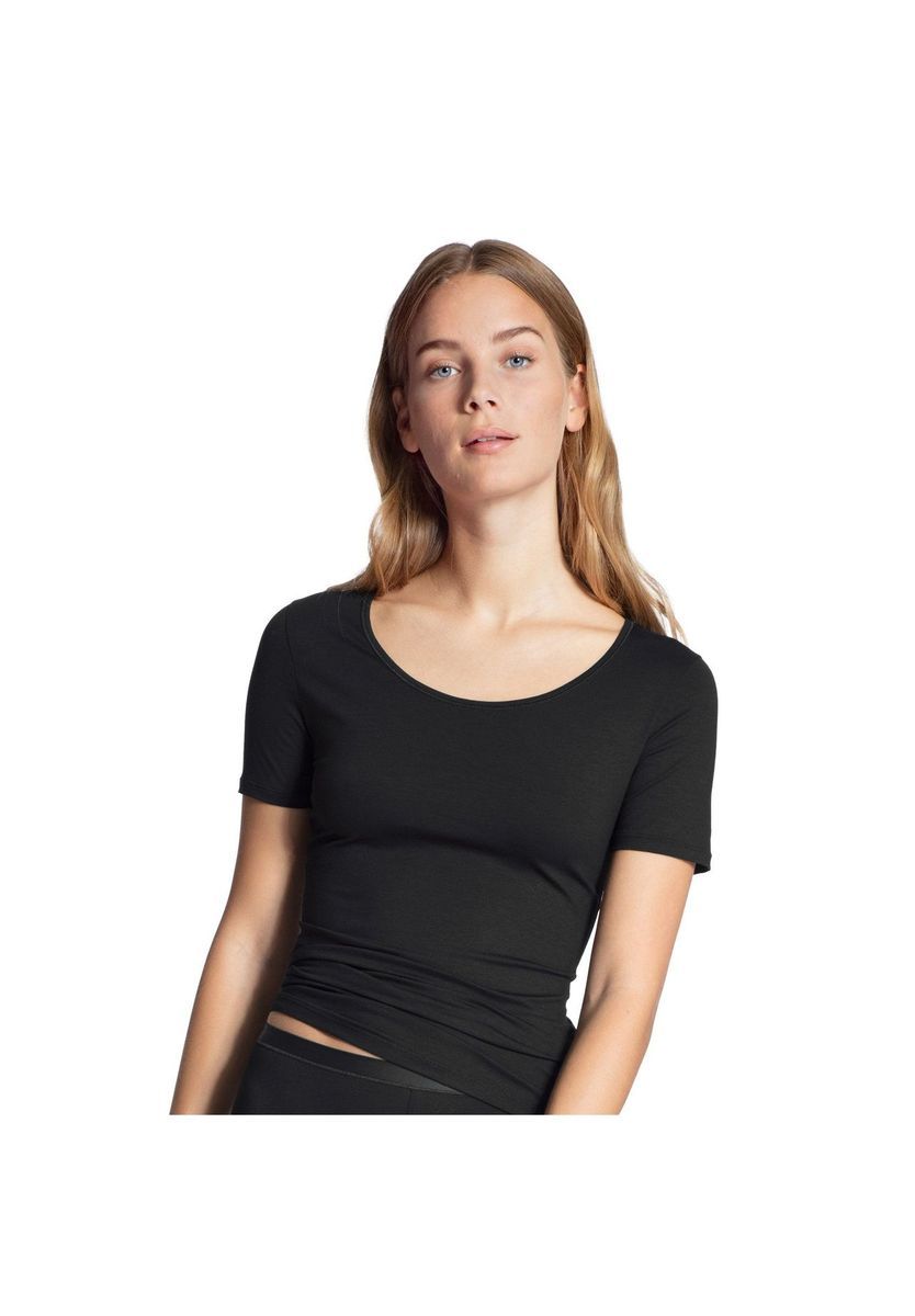 Essentials Slim-T-Shirt mit Rundhalsausschnitt