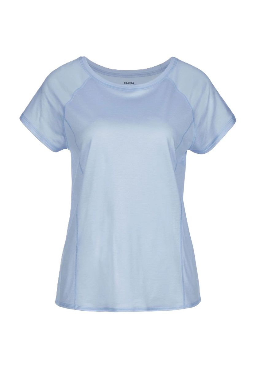 Kühlendes Kurzarm-Schlafshirt aus Lyocell