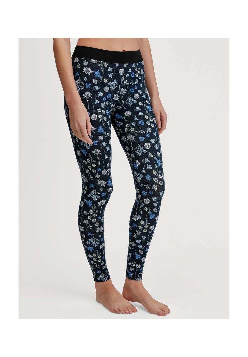 Leggings mit Wildblumen-Print aus Baumwolle