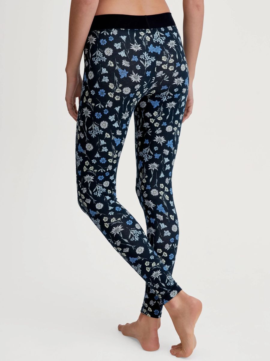 Leggings mit Wildblumen-Print aus Baumwolle