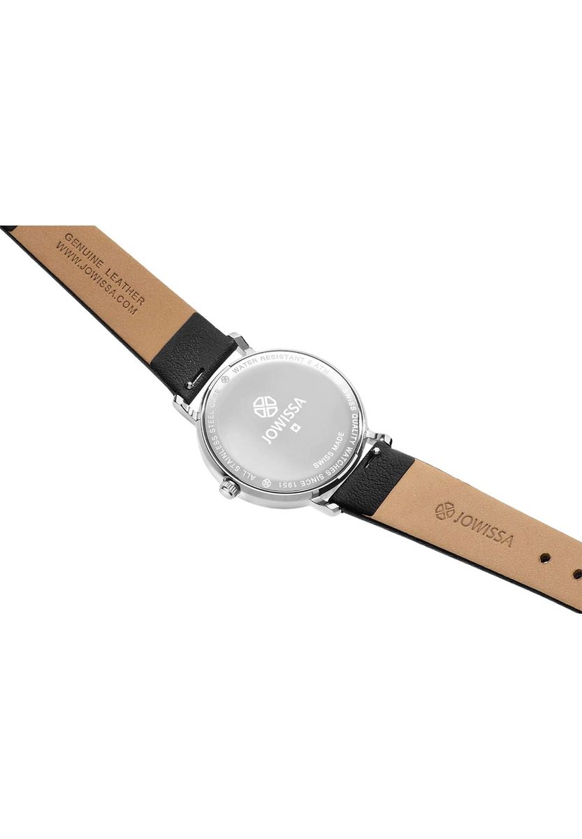 Elegante Armbanduhr mit gemustertem Zifferblatt