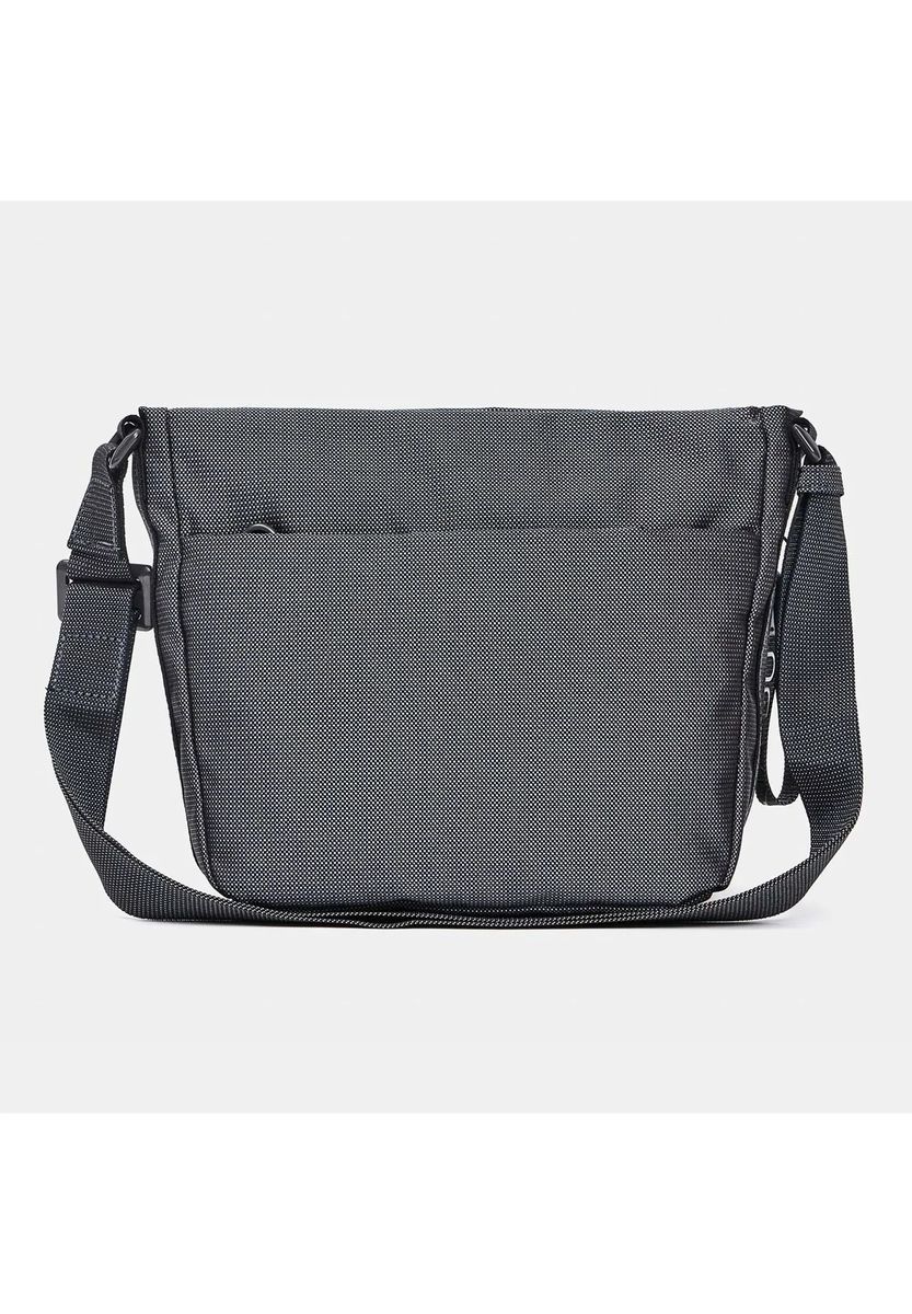 Strukturierte Messenger-Tasche mit vielen Taschen