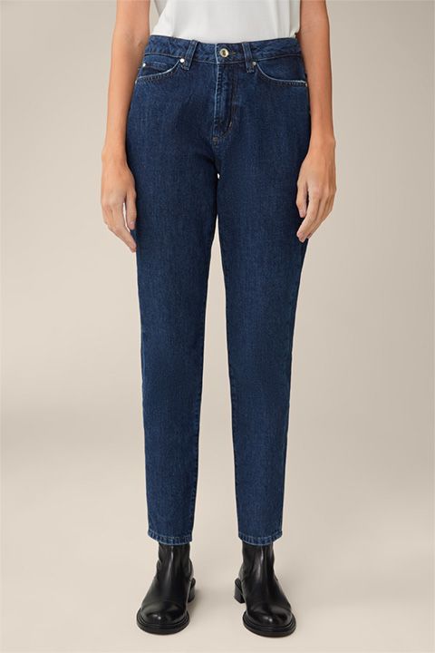 Klassische High-Waist Mom-Jeans