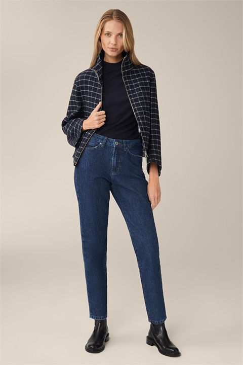 Klassische High-Waist Mom-Jeans