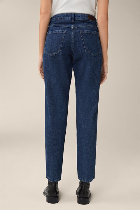 Klassische High-Waist Mom-Jeans