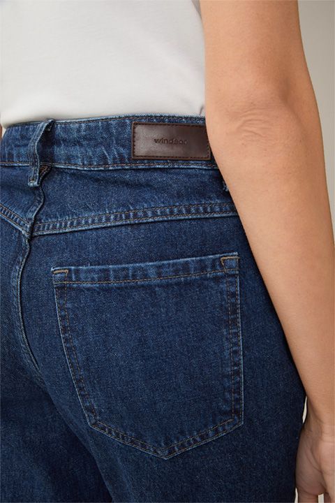 Klassische High-Waist Mom-Jeans