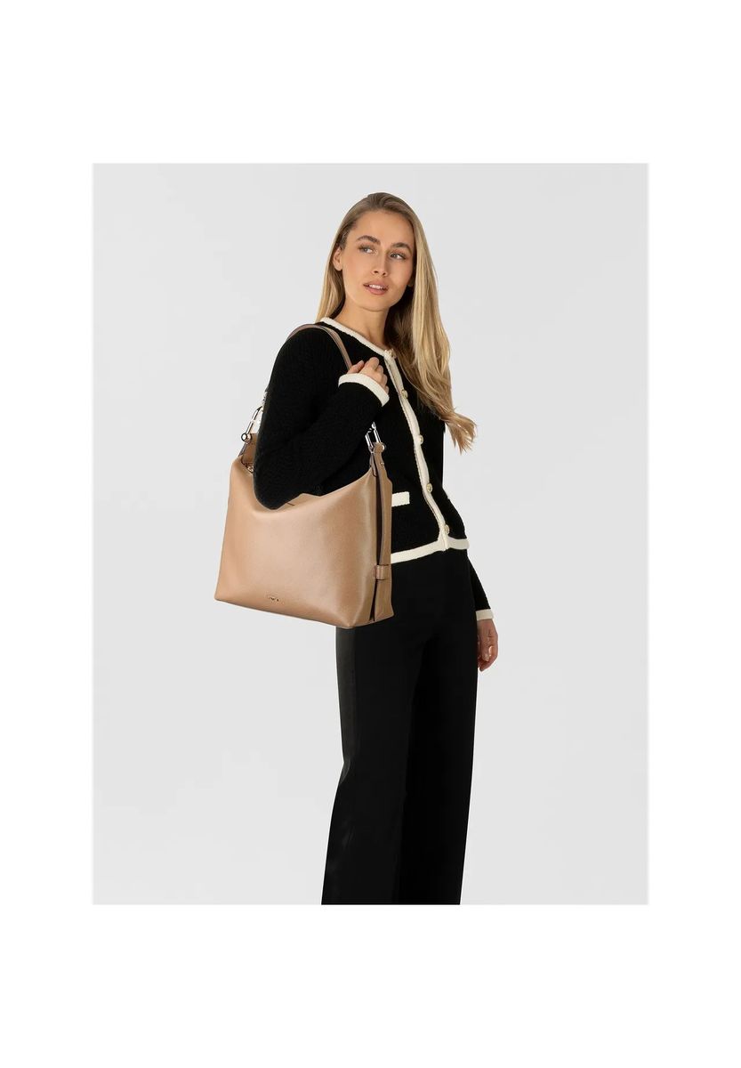 Tonie Hobo-Tasche aus Leder