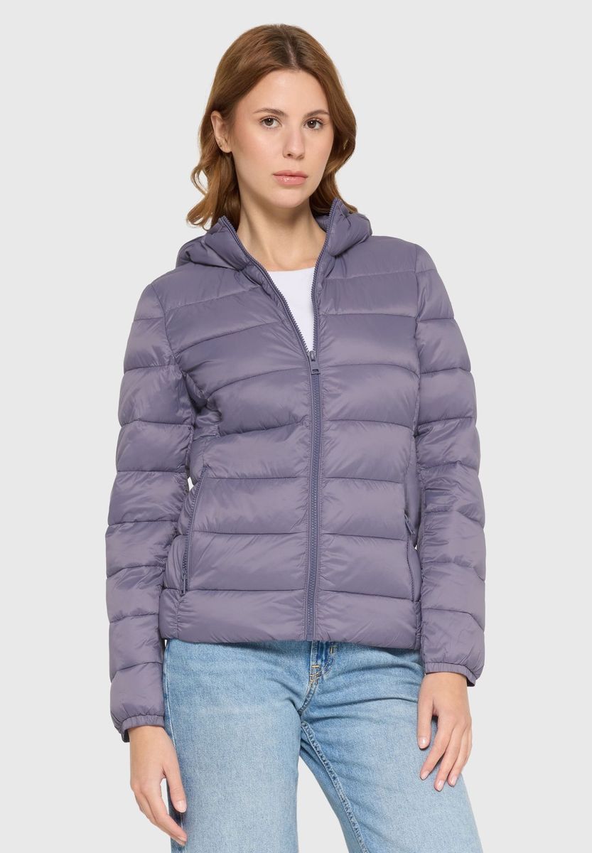 Gesteppte Kapuzenjacke