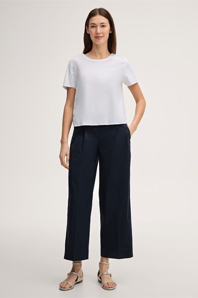 Elegante Culotte mit Bundfalten