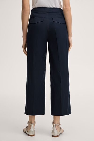 Elegante Culotte mit Bundfalten