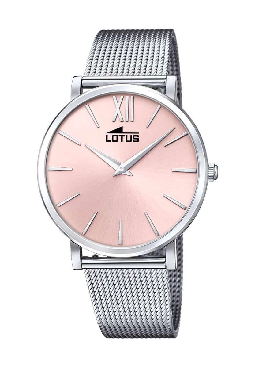 Elegante Milanaise-Armbanduhr mit Sonnenschliff-Zifferblatt