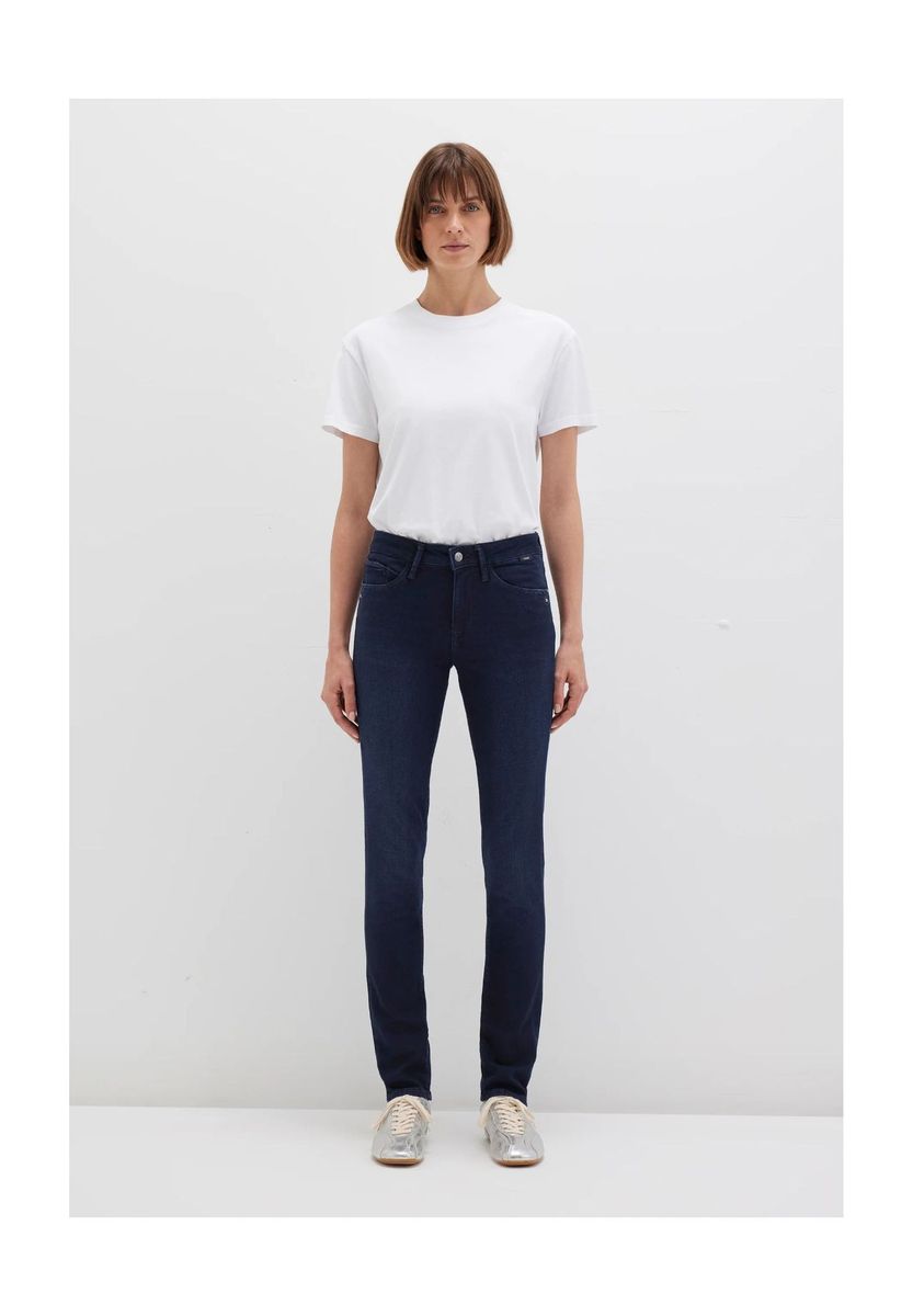 Skinny-Jeans mit hohem Bund