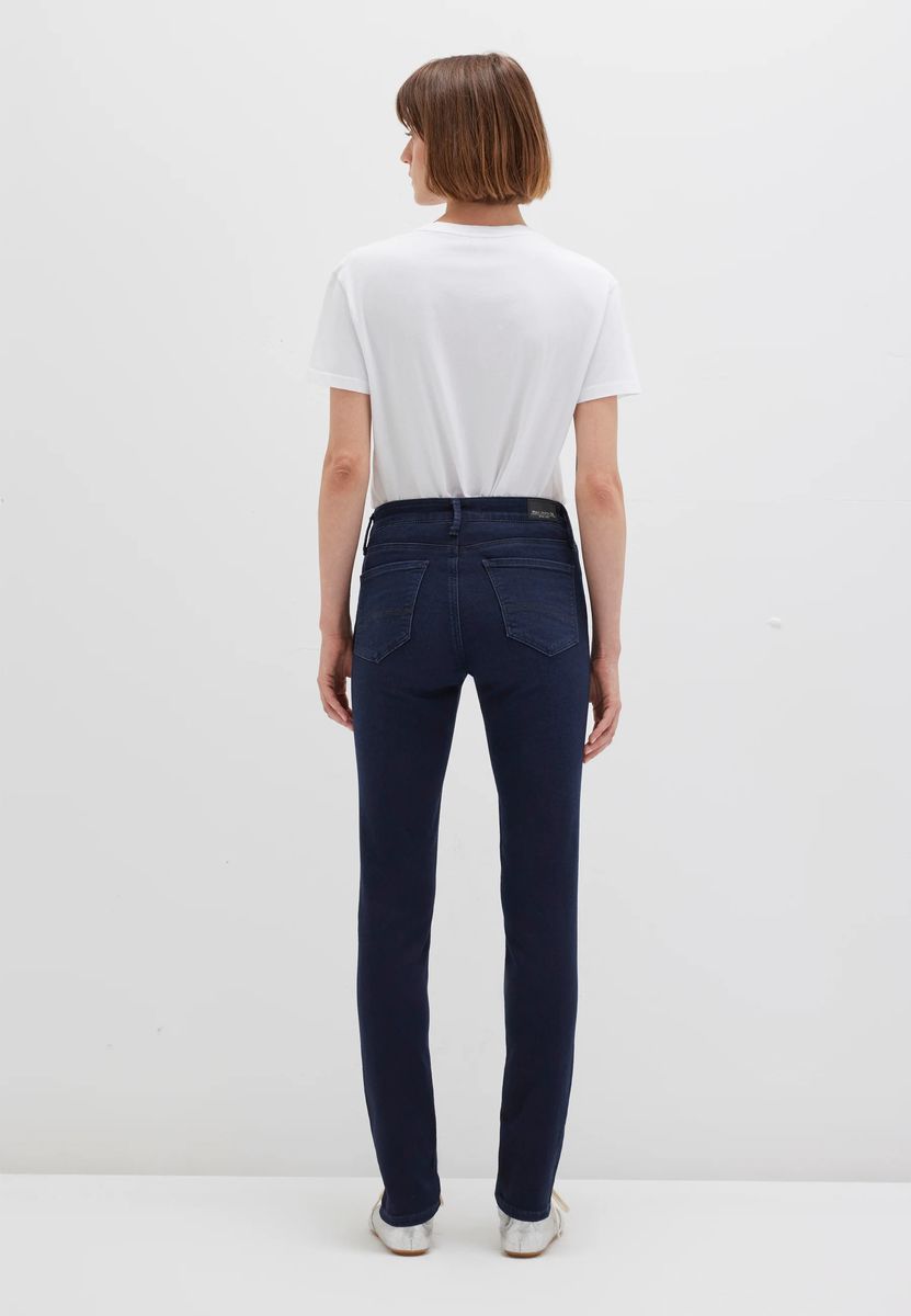 Skinny-Jeans mit hohem Bund