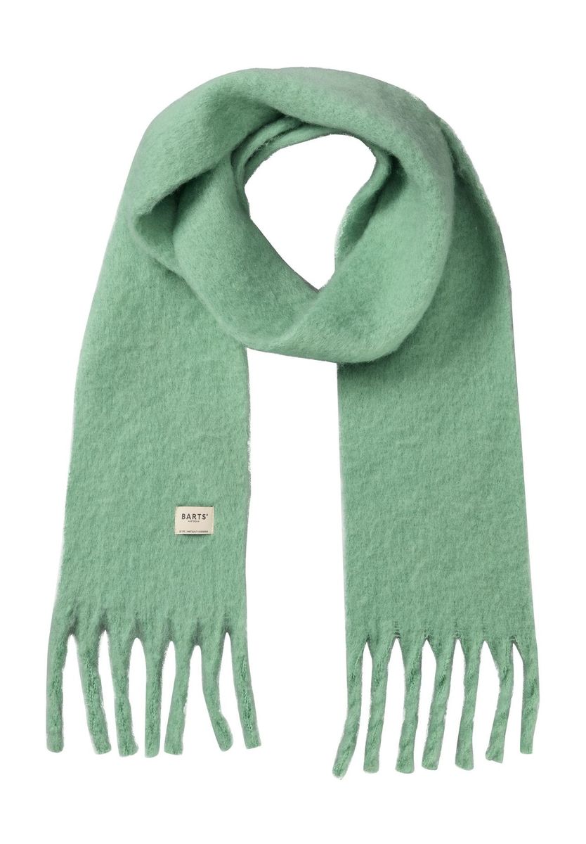 Weicher Strickschal mit Fransen