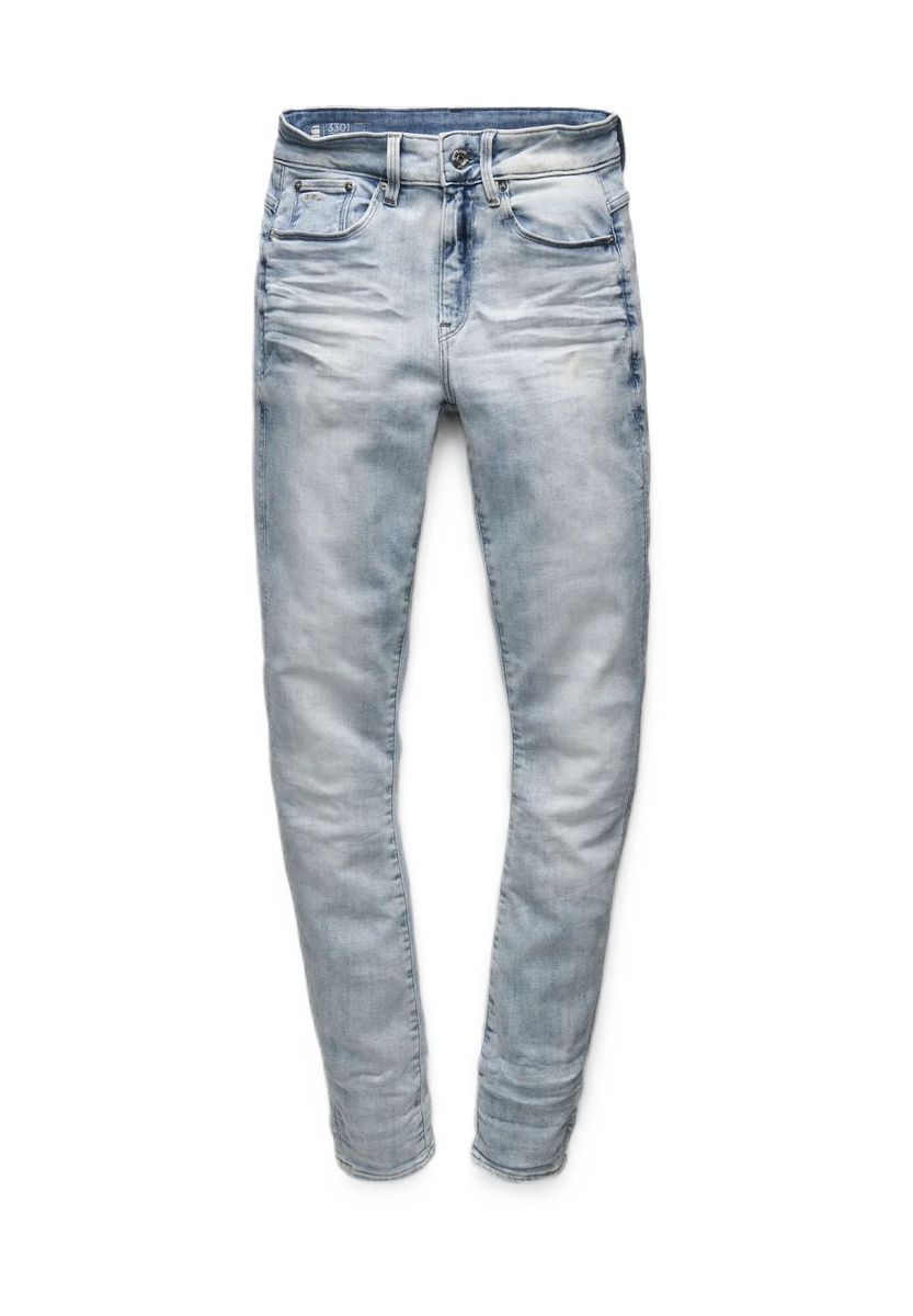 Skinny-Jeans mit hohem Bund