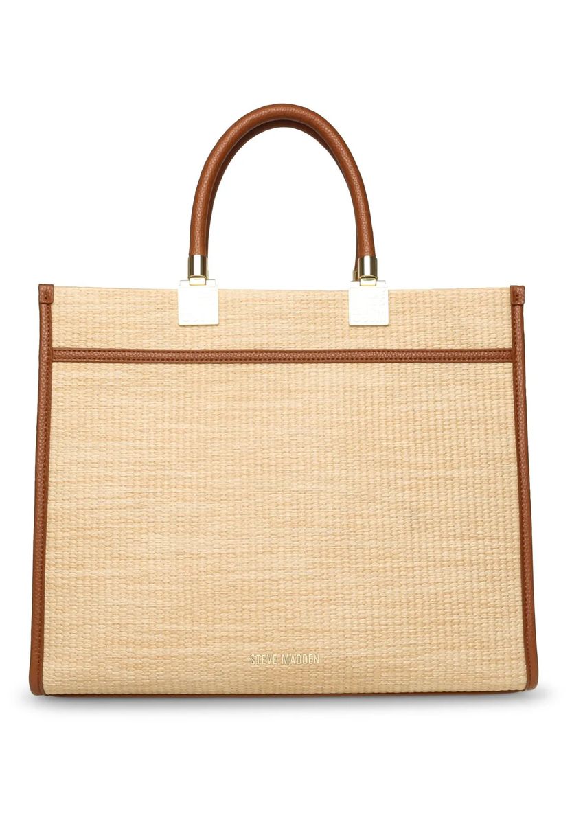 Gewebte Logo-Shopper mit Anhänger