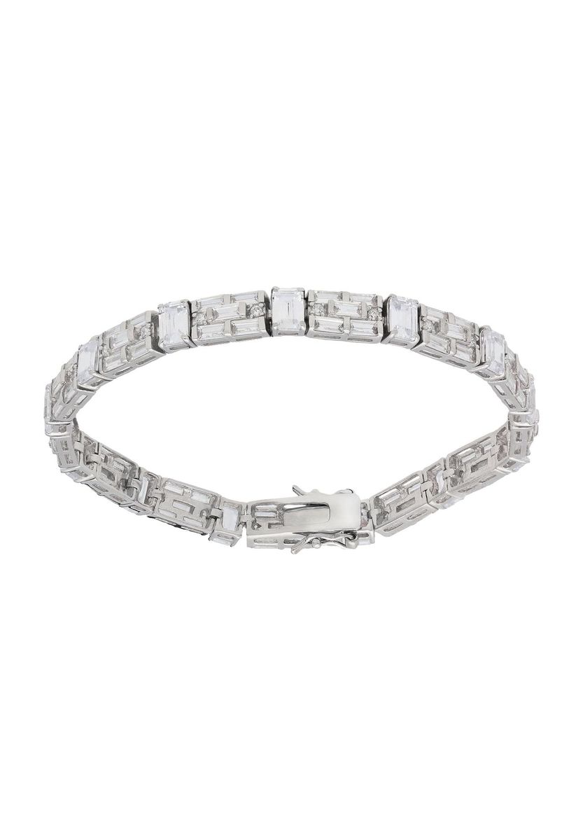 Elegantes Armband mit Baguette-Schliff