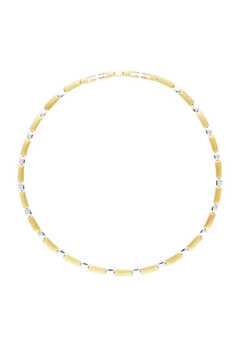 Zweifarbige Gliederkette aus Titan
