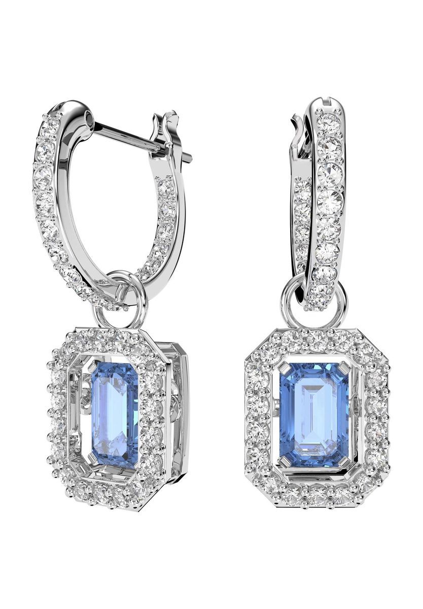 Creolen mit blauem Dancing Stone