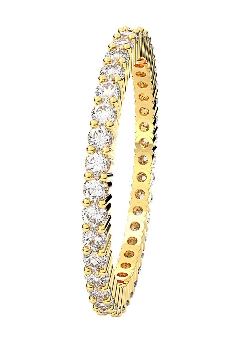 Klassischer Eternity-Ring mit Kristallen