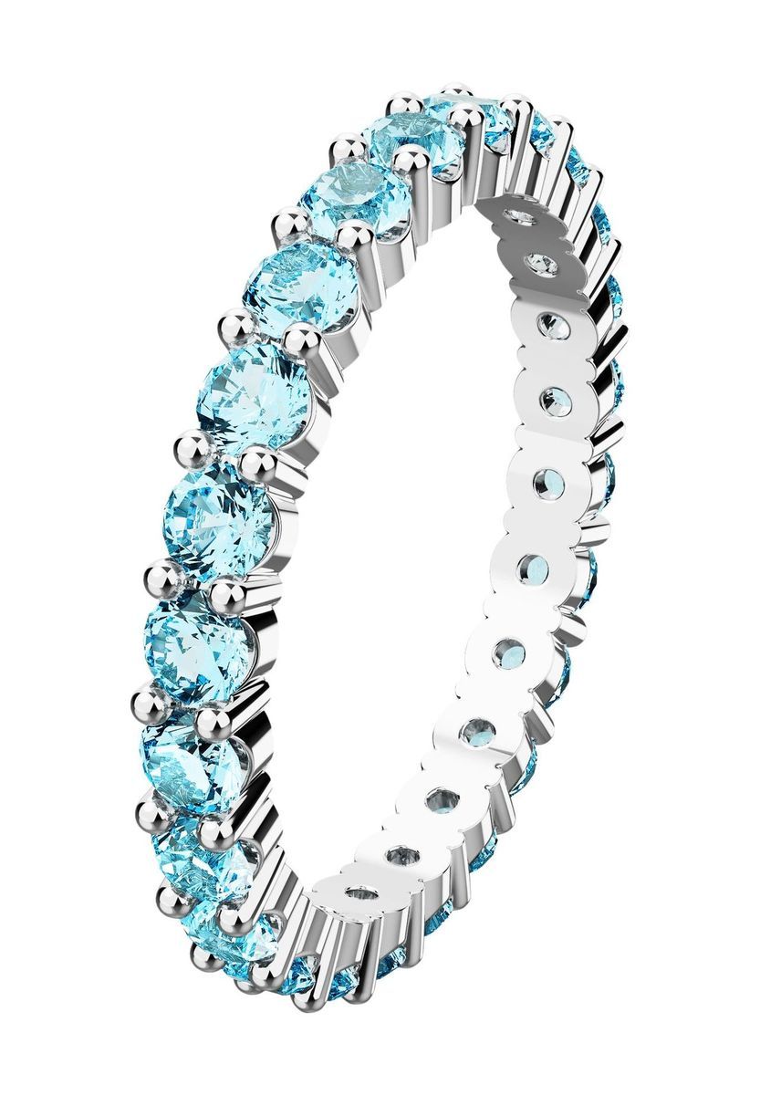 Funkelnder Eternity-Ring mit Rundschliff