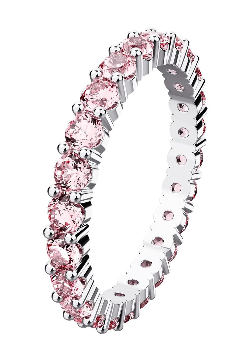 Funkelnder Eternity-Ring mit Rundschliff