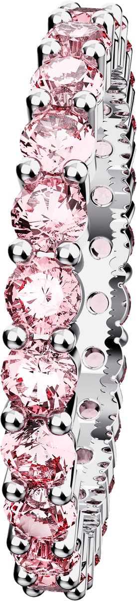 Funkelnder Eternity-Ring mit Rundschliff