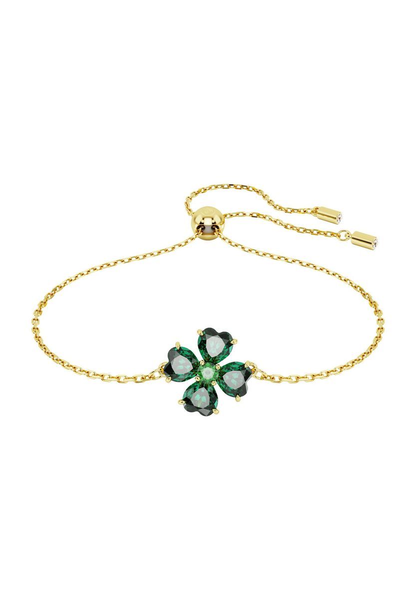 Armband mit vierblättrigem Kleeblatt-Kristall