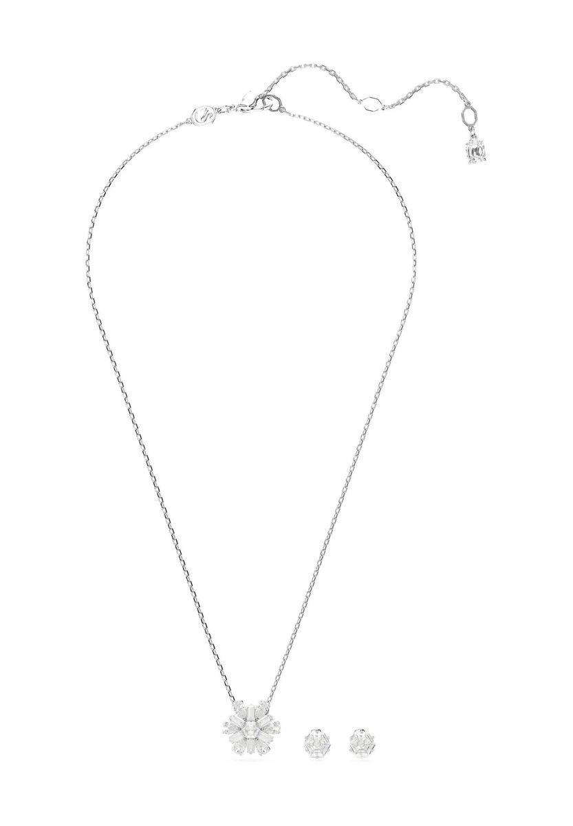 Schneeflocken Anhänger und Ohrstecker Set