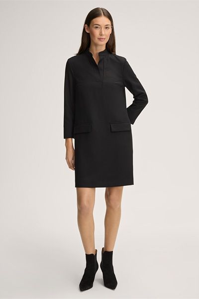 Elegantes A-Linien-Kleid aus Crêpe