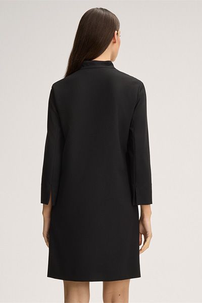 Elegantes A-Linien-Kleid aus Crêpe