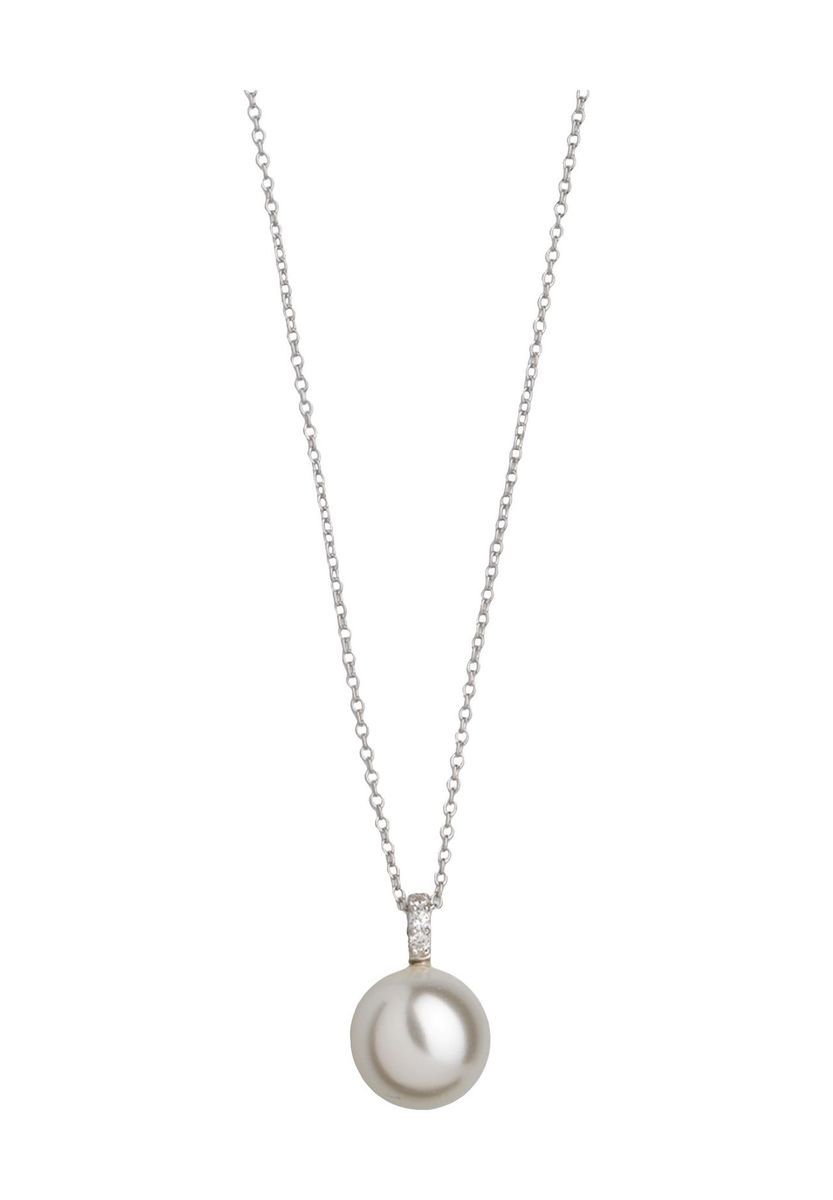 Klassische Kette mit Perlenanhänger