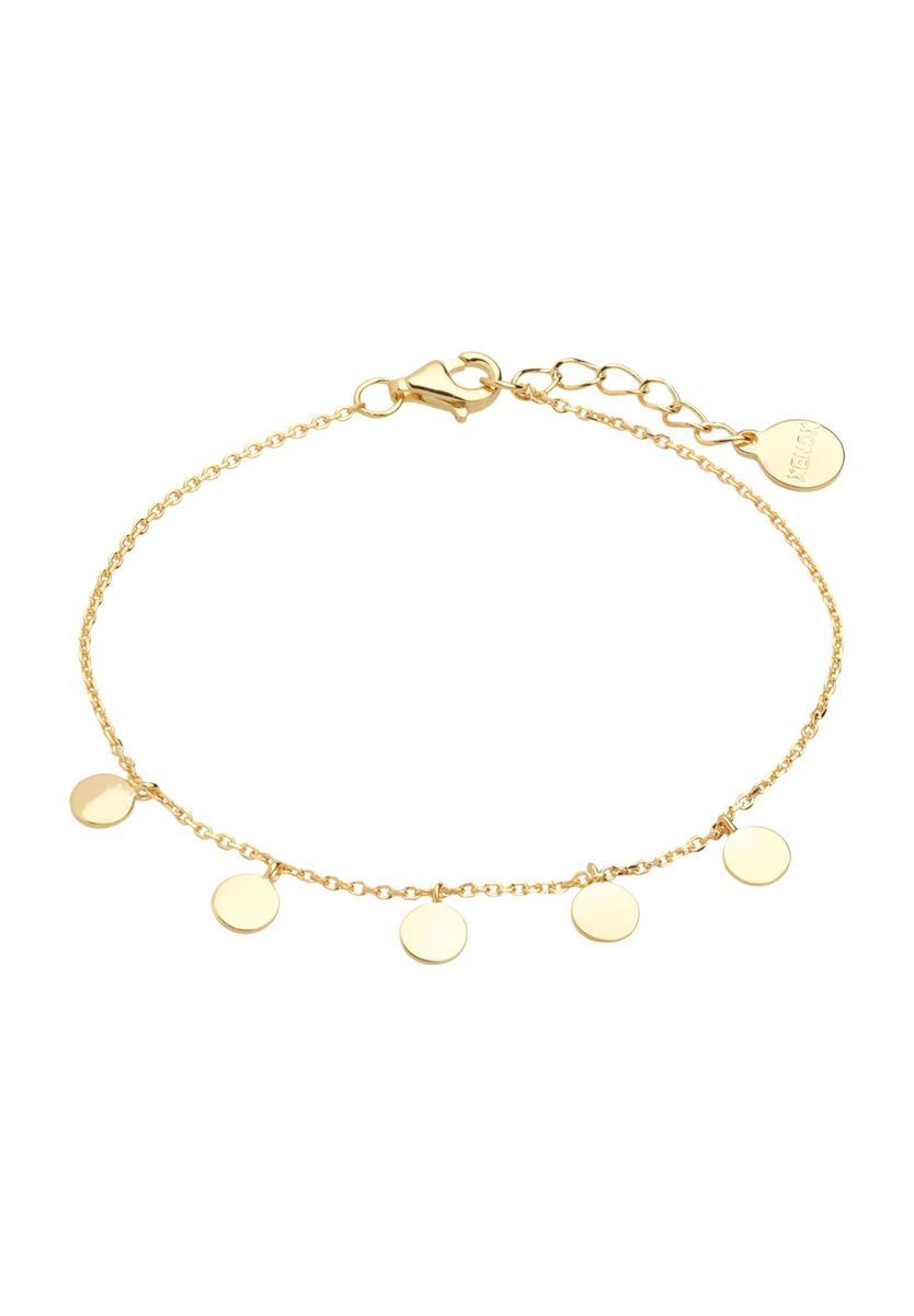 Filigranes Vergoldetes Armband mit Plättchen