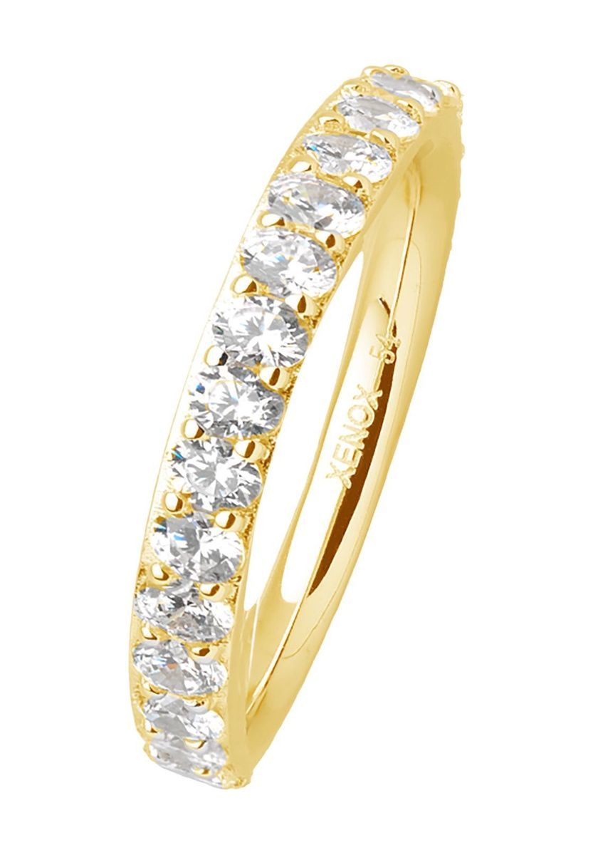 Funkelnder Zirkonia Eternity Ring