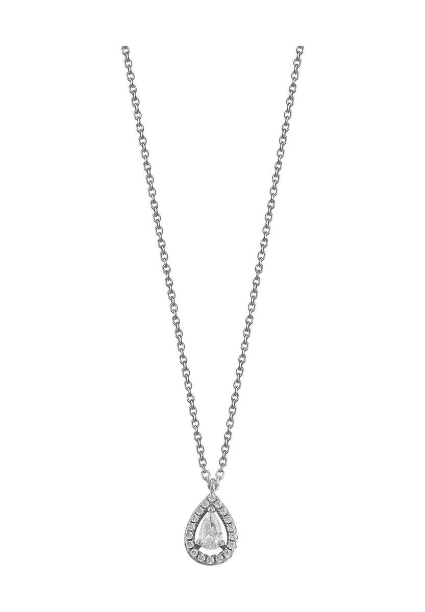 Elegante Halskette mit Tropfenanhänger