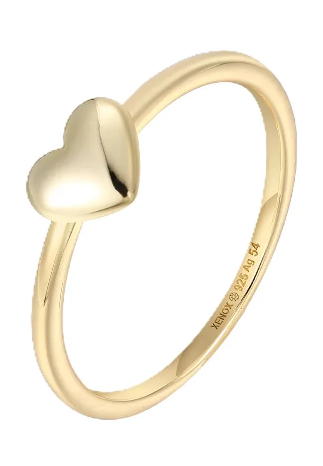Zarter Ring mit Zirkonia-Kreis