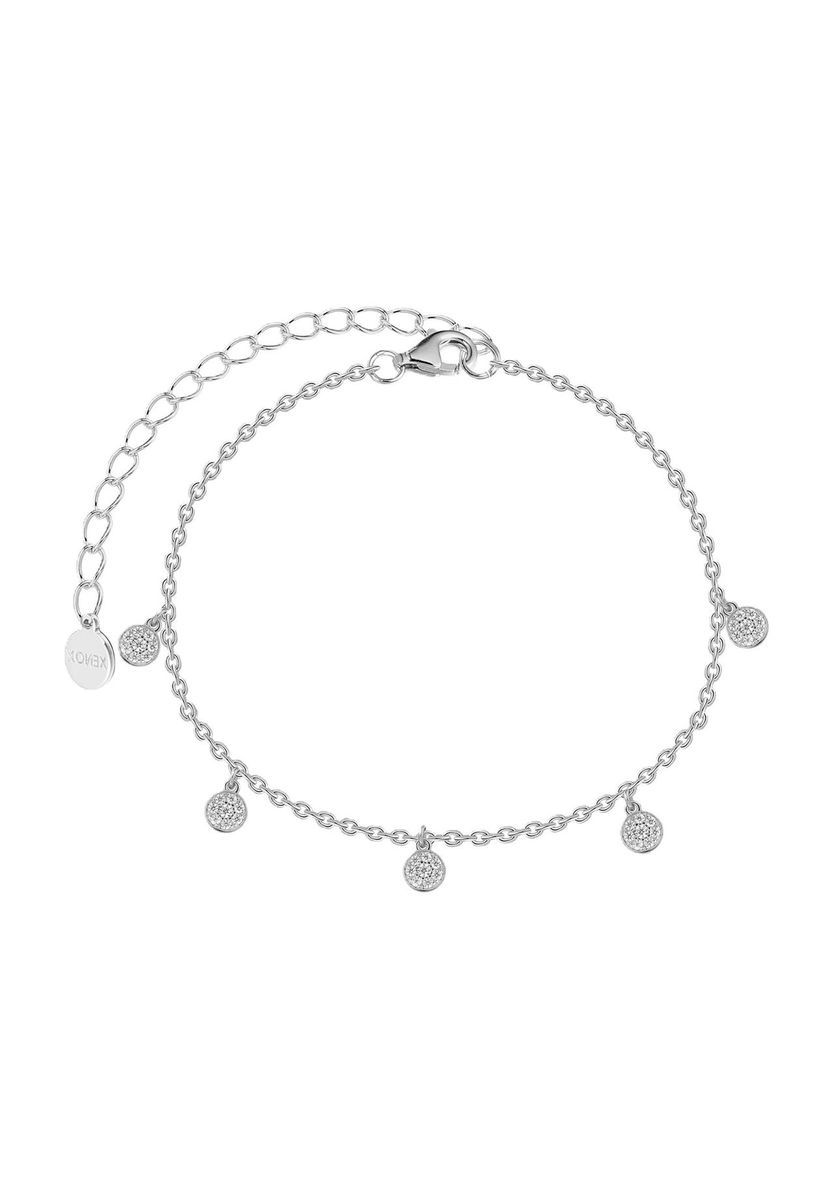 Elegantes Armband mit Zirkonia-Anhängern