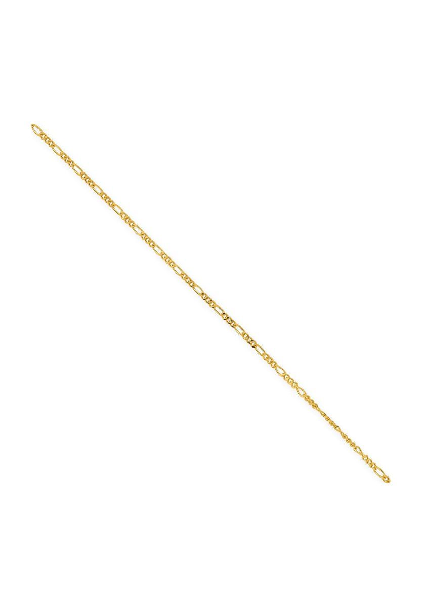 Elegante feine Figaro-Gliederkette