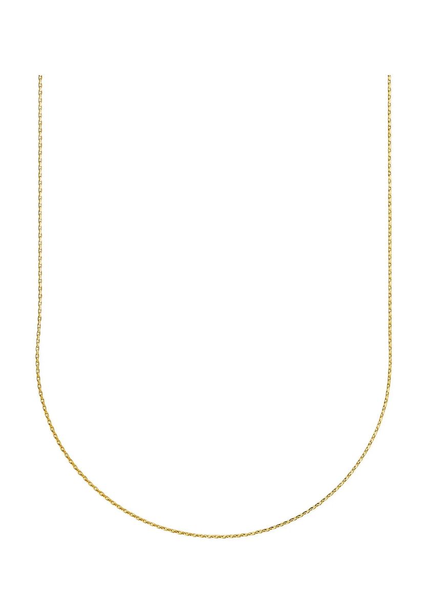 Minimalistische vergoldete Ankerkette