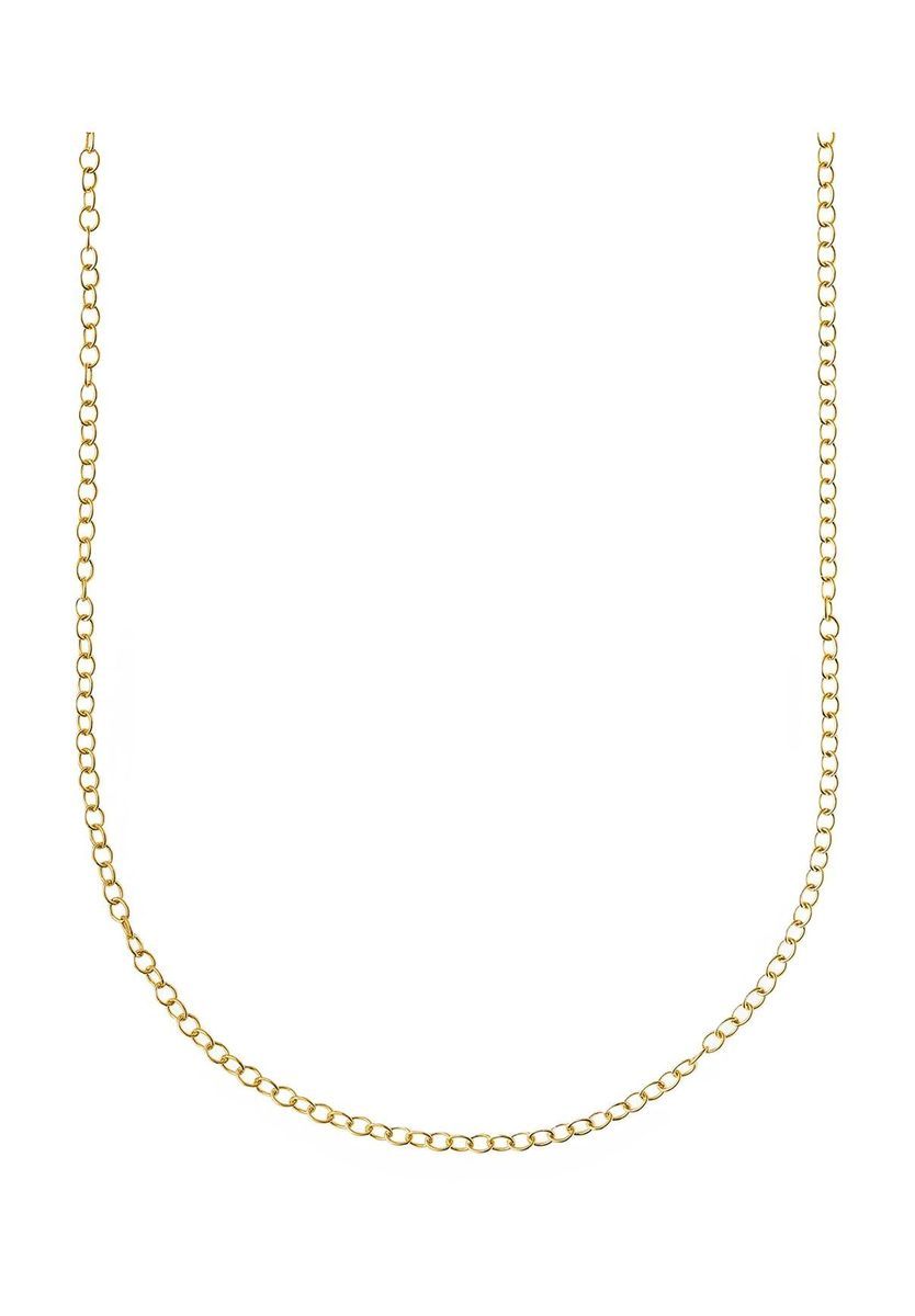 Minimalistische vergoldete Gliederkette