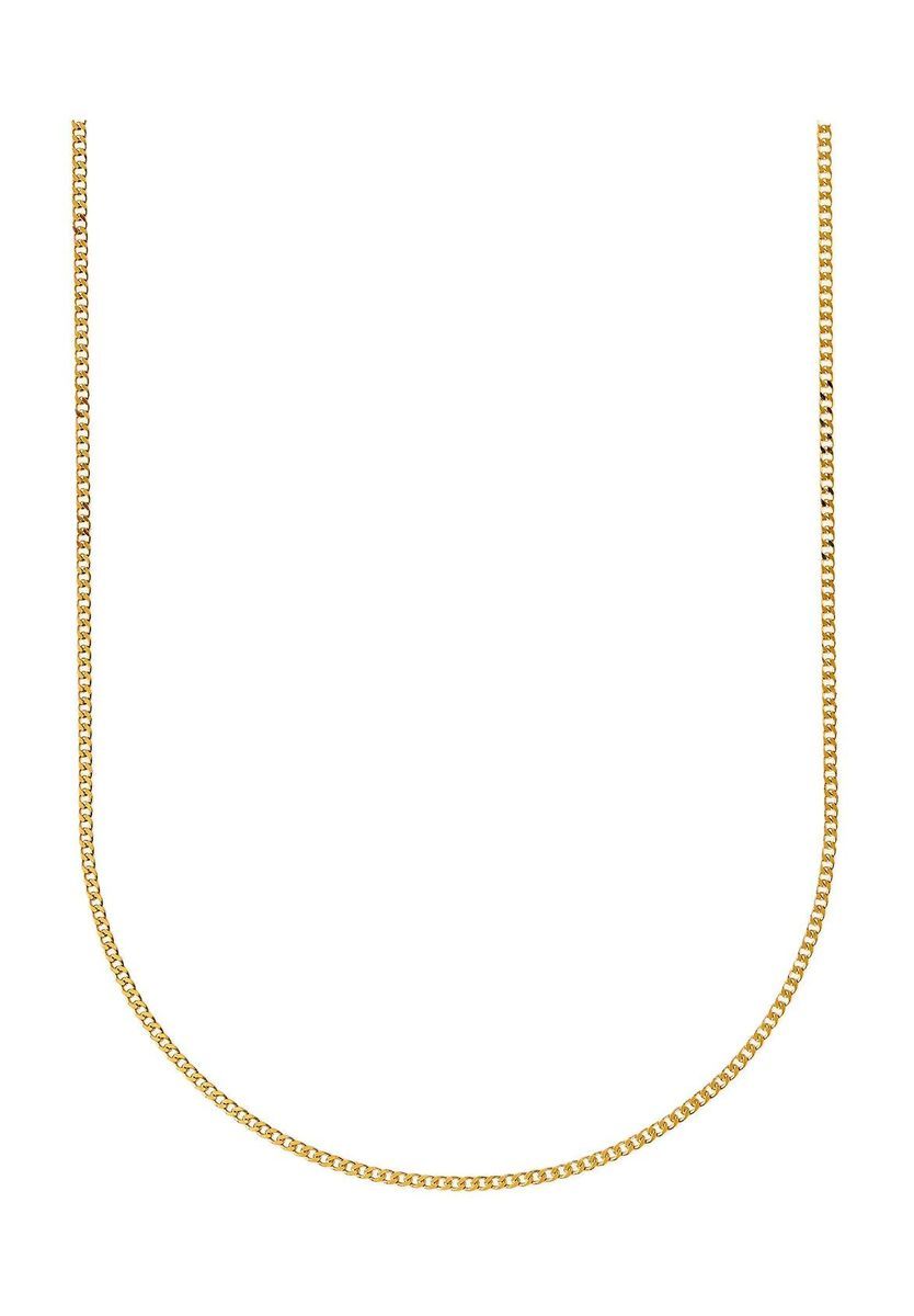 Minimalistische goldene Panzerkette Halskette