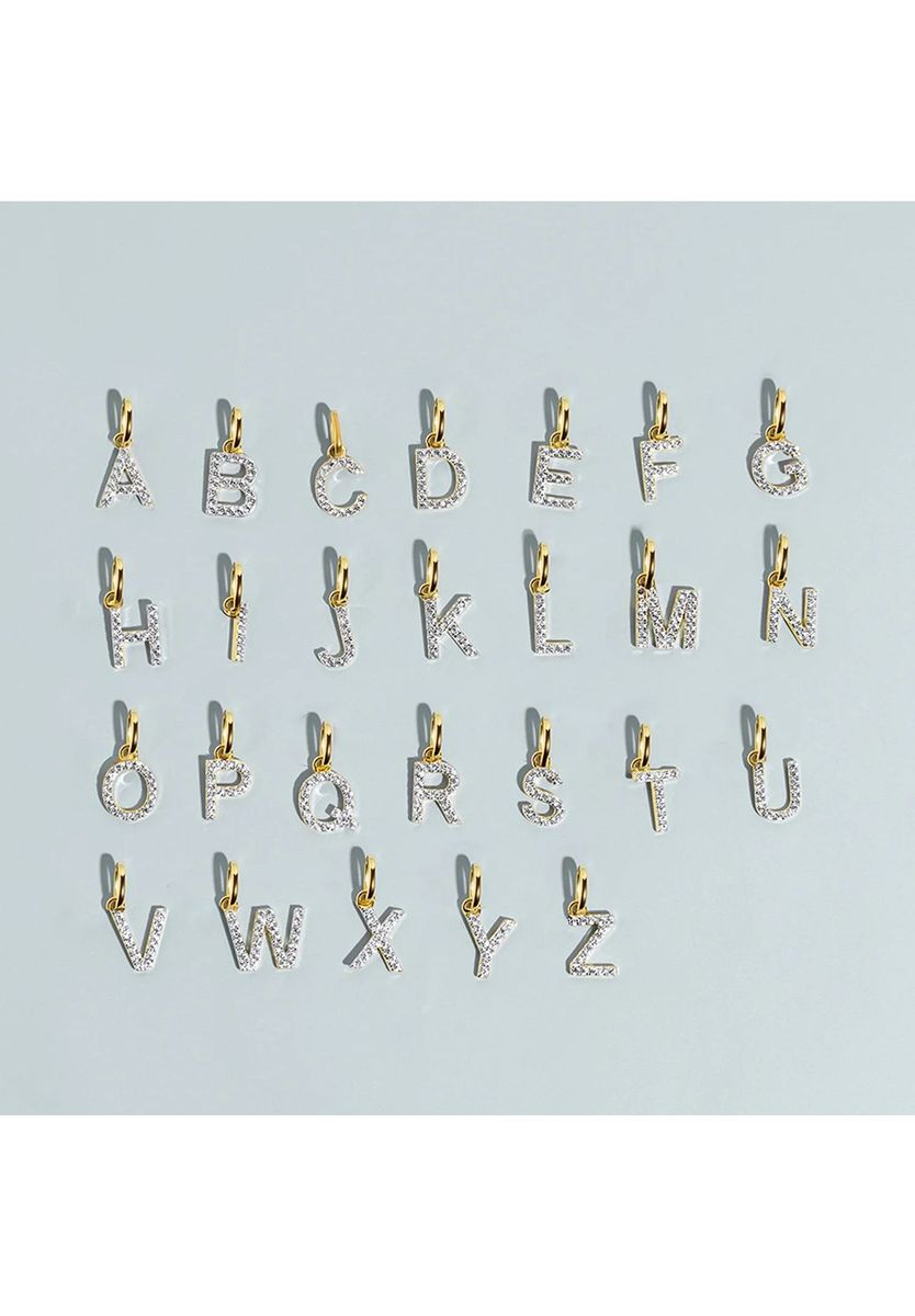 Eleganter Buchstaben-Anhänger Buchstabe Z